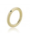 Anello Chimento Forever Stack Me in Oro Giallo con Tsavorite