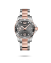Orologio Longines HydroConquest Pvd 43 mm con Quadrante Grigio e Cinturino in Acciaio