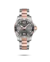 Orologio Longines HydroConquest Pvd 43 mm con Quadrante Grigio e Cinturino in Acciaio