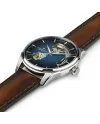 Orologio Hamilton Jazzmaster Open Heart Auto Blu Cinturino Pelle