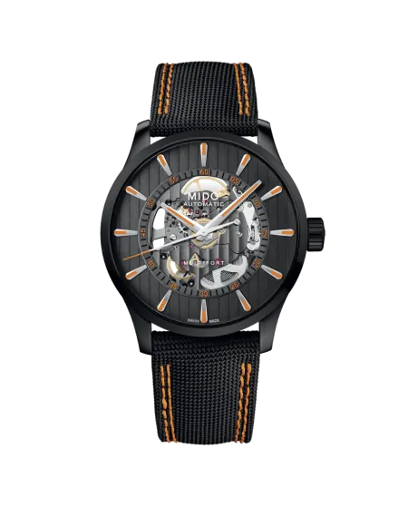 Orologio Mido Multifort Skeleton Vertigo Pvd Nero