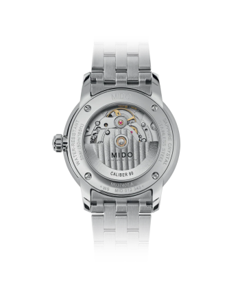 Orologio Mido Baroncelli Signature con Cinturino in Acciaio e Quadrante Argento