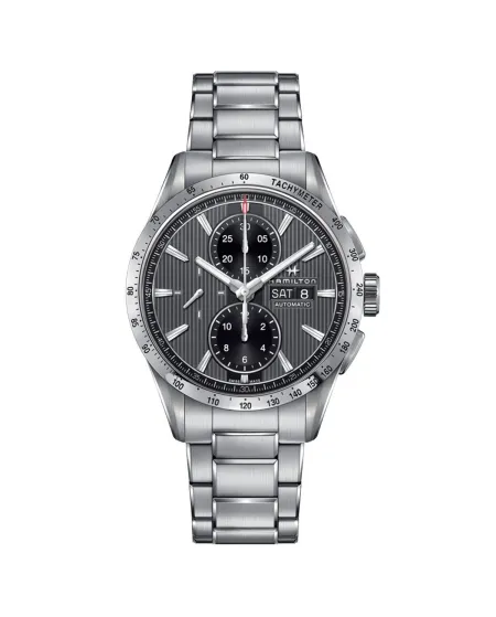Orologio Hamilton Broadway Day Date Auto Chrono Nero