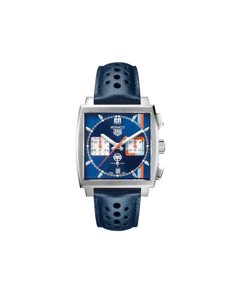 Cronografo Automatico Tag Heuer Monaco Gulf Edizione Speciale Cronografo Automatico Tag Heuer Monaco Gulf Edizione Speciale