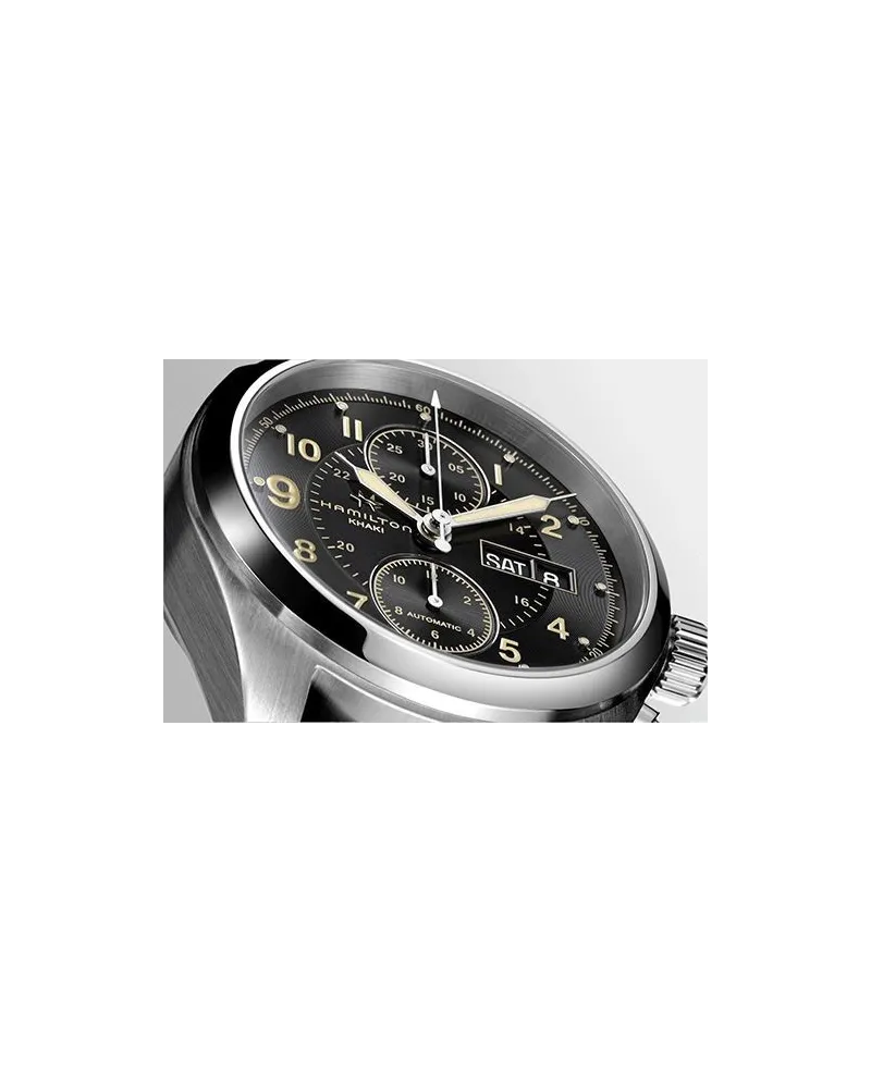 Cronografo automatico Hamilton Khaki Field Auto Chrono 42mm Vintage |  Gioielleria Casella | Orologi
