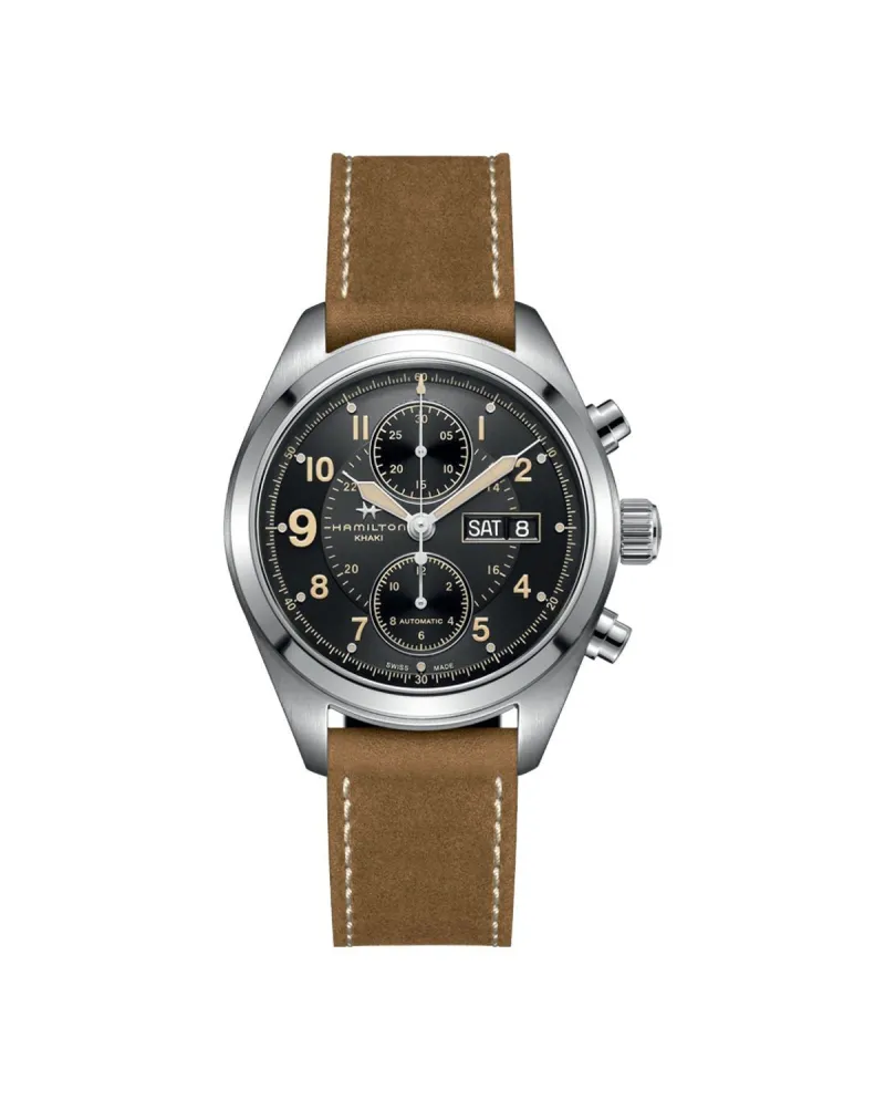 Cronografo automatico Hamilton Khaki Field Auto Chrono 42mm Vintage |  Gioielleria Casella | Orologi