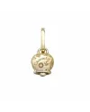 Boucle d'oreille simple Chantecler Capri Medium Bell en or jaune