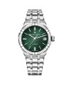 Orologio Maurice Lacroix Aikon Automatic 39 mm con Quadrante Verde e Bracciale in Acciaio