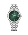 Orologio Maurice Lacroix Aikon Automatic 39 mm con Quadrante Verde e Bracciale in Acciaio
