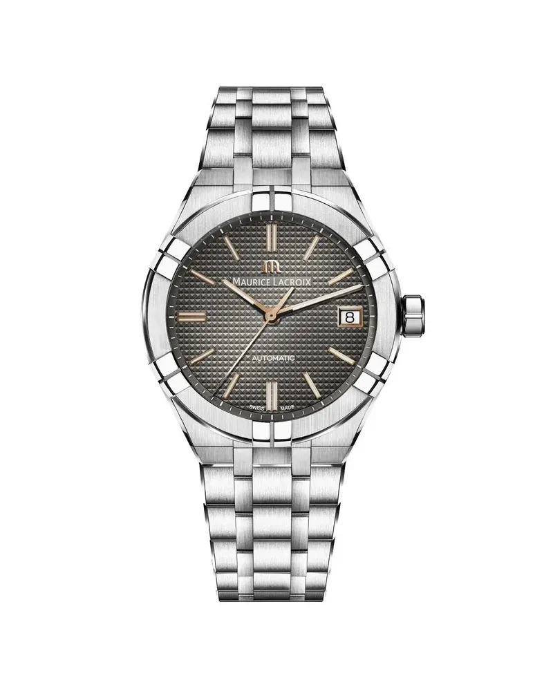 Orologio Maurice Lacroix Aikon Automatic 39 mm con Quadrante Antracite e Bracciale in Acciaio Orologio Maurice Lacroix Aikon Automatic 39 mm con Quadrante Antracite e Bracciale in Acciaio