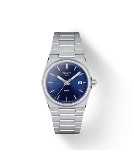 Orologio Tissot PRX con Quadrante Blu e Bracciale in Acciaio
