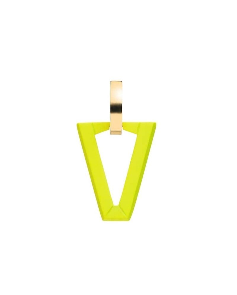 Orecchino Singolo Valentina Ferragni Uali Fluo Lime
