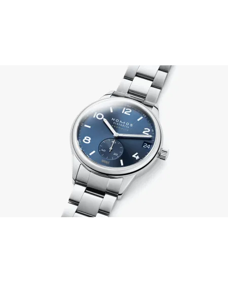 Orologio Nomos Glashütte Club Sport Neomatik 42 Datario Blu