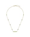 Collana Gucci Link to Love in Oro Giallo con Tormaline