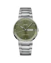 Orologio Mido Commander Icone con Quadrante Verde e Cinturino in Acciaio