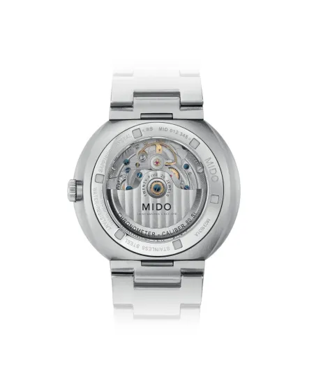 Orologio Mido Commander Icone con Quadrante Verde e Cinturino in Acciaio