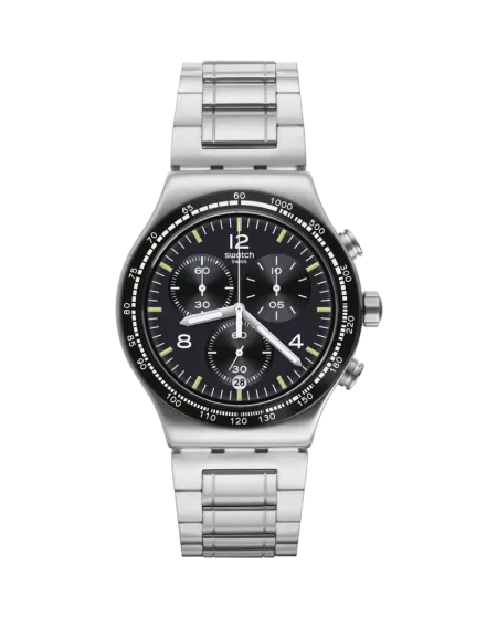 Orologio Swatch Cronografo Night Flight Again