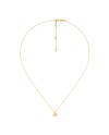 Gucci GG Running Necklace in Yellow Gold with Double G Pendant