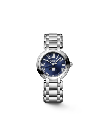 Orologio Longines PrimaLuna con Quadrante Blu e Fasi Lunari
