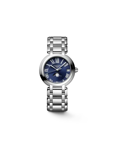 Orologio Longines PrimaLuna con Quadrante Blu e Fasi Lunari