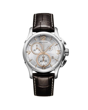 Hamilton Jazzmaster Seaview Classic Quartz Chronograph Brown Bracelet