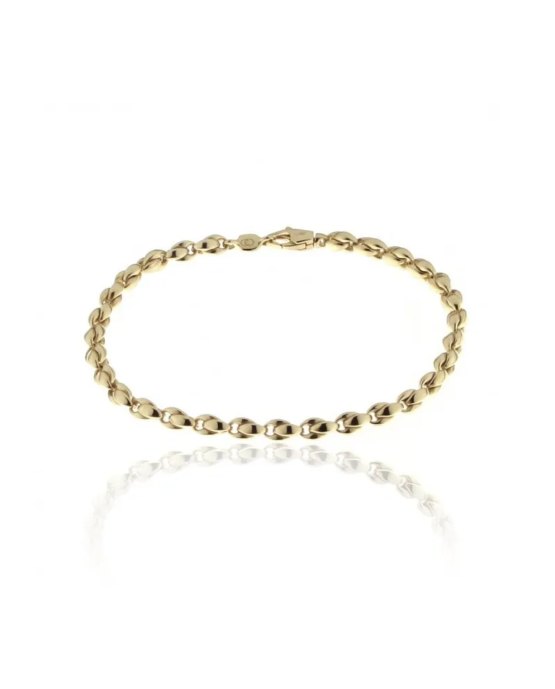 Bracciale Chimento Tradition Gold Accenti in Oro Giallo con Maglia Marina