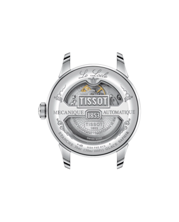 Orologio Tissot Le Locle Powermatic 80 con Quadrante Blu e Cinturino in Acciaio