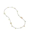 Collana Marco Bicego Jaipur in Oro Giallo con Elementi Circolari e Monete