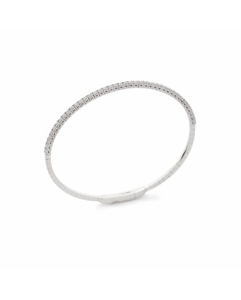 Tennis Buonocore Eternity 4.0 in Oro Bianco con Diamanti