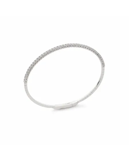 Tennis Buonocore Eternity 4.0 in Oro Bianco con Diamanti
