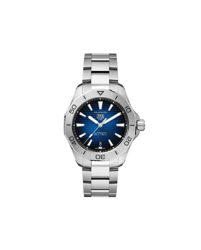 Orologio Tag Heuer Aquaracer Professional 200 Blu Sfumato con Cinturino in Acciaio