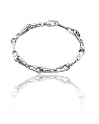 Bracciale Chimento Tradition Gold Accenti in Oro Bianco con Diamante Bianco