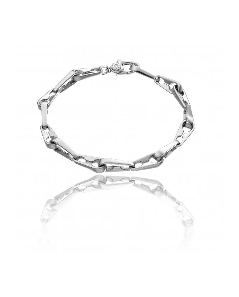 Bracciale Chimento Tradition Gold Accenti in Oro Bianco con Diamante Bianco