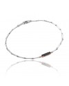 Bracciale Chimento D-Bamboo in Bicolore e Diamanti Neri