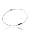 Bracciale Chimento D-Bamboo in Bicolore e Diamanti Neri