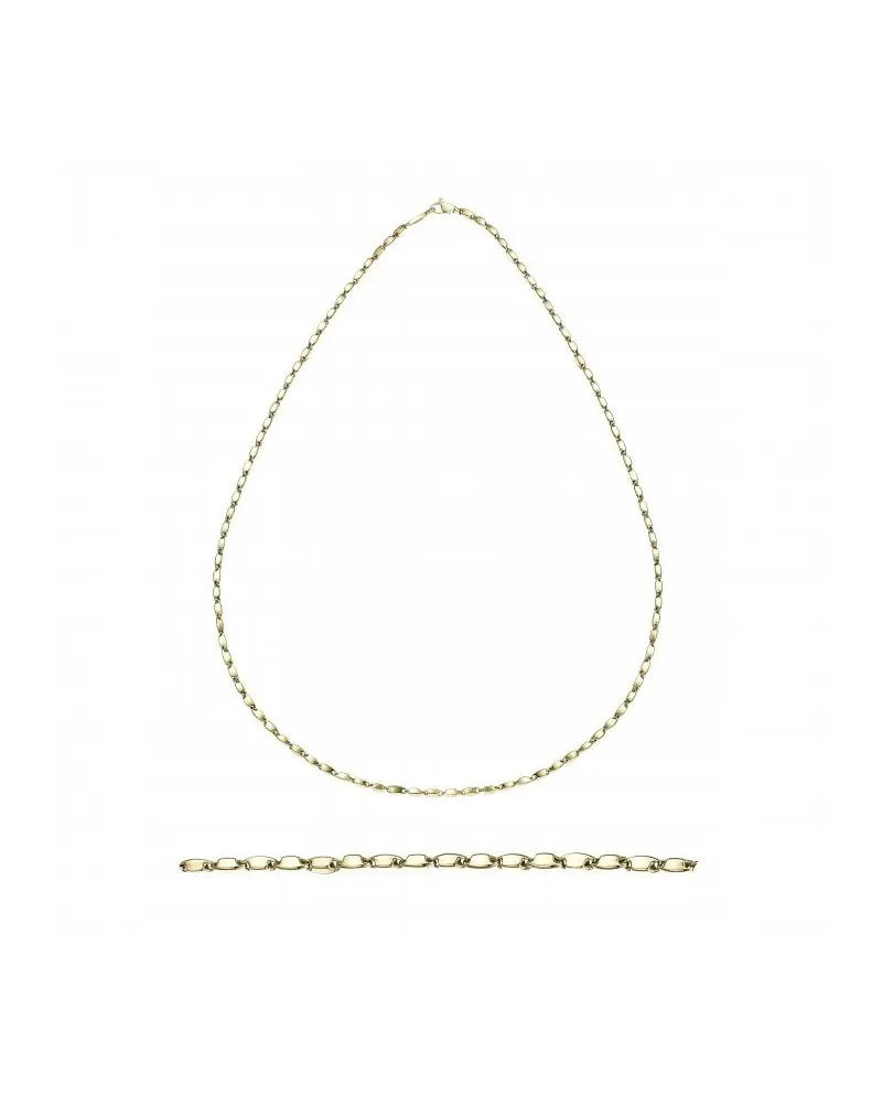 Chimento Tradition Gold Necklace with Yellow Gold Accents