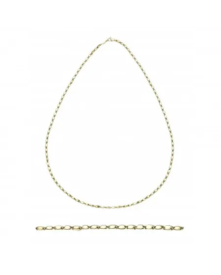Chimento Tradition Gold Necklace with Yellow Gold Accents