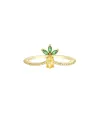 Anello Fruit & Jewels Ananas in Ottone Pvd Oro