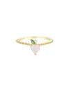 Anello Fruit & Jewels Pesca in Ottone Pvd Oro