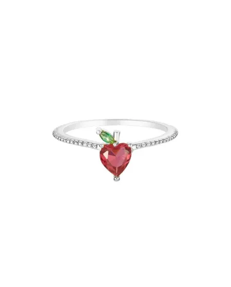 Anello Fruit & Jewels Mela in Ottone Pvd Argento