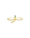 Bague banane Fruit & Jewels en laiton et PVD or