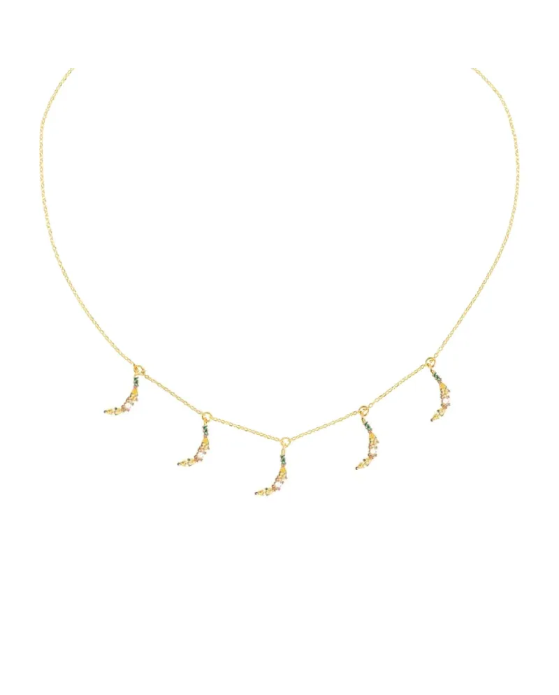 Collier banane Fruit & Jewels Charms en laiton PVD doré Collier banane Fruit & Jewels Charms en laiton PVD doré