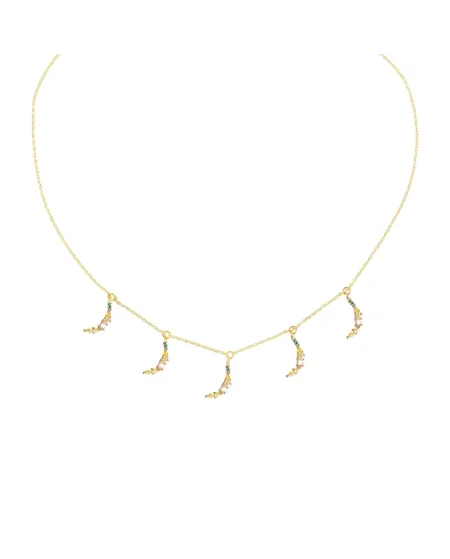 Collana Fruit & Jewels Charms Banana in Ottone Pvd Oro