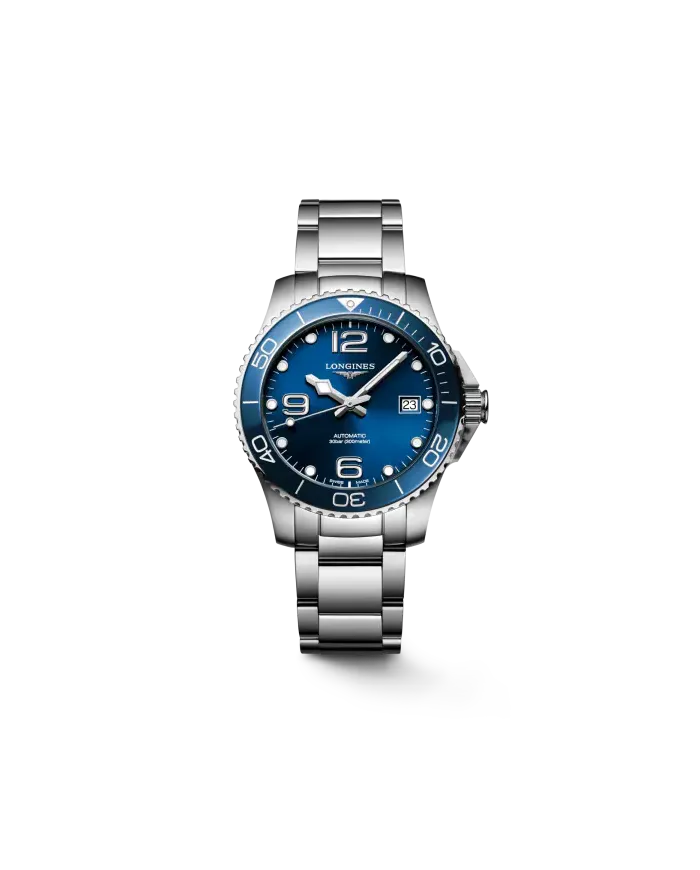 Orologio Longines HydroConquest con Quadrante Blu e Bracciale in Acciaio 39 mm