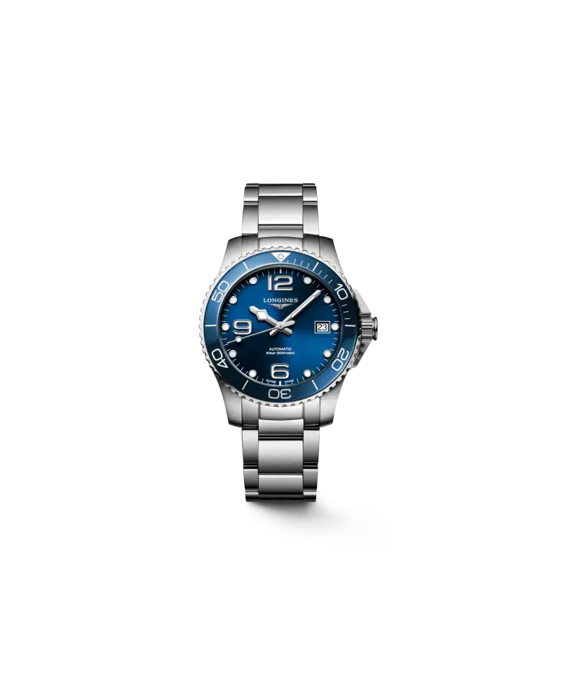 Orologio Longines HydroConquest con Quadrante Blu e Bracciale in Acciaio 39 mm