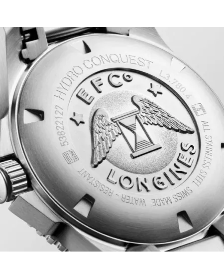 Orologio Longines HydroConquest con Quadrante Blu e Bracciale in Acciaio 39 mm