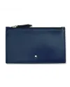 Custodia Montblanc Meisterstuck in Pelle Blu con Cerniera