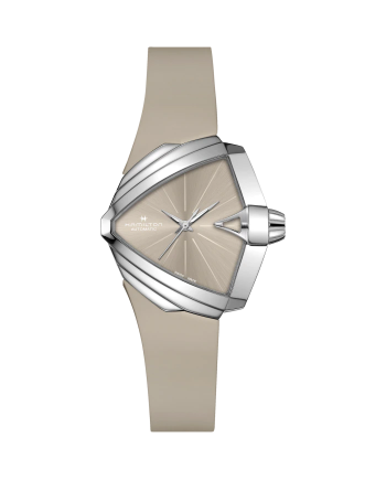 Orologio Hamilton Ventura S Auto Marrone e Cinturino in Caucciù