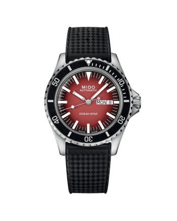 Orologio Mido Ocean Star Tribute Gradient con Quadrante Rosso