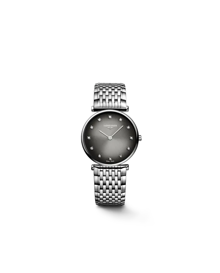 Orologio Longines La Grande Classique con Diamanti e Bracciale in Acciaio